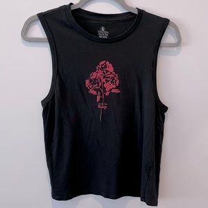 Volcom cropped muscle shirt